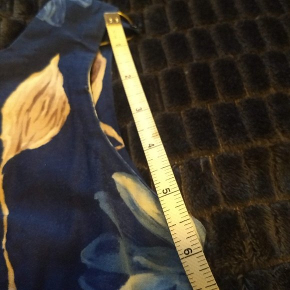 vintage 50s handmade sleeveless midi floral shift dress EUC - Picture 7 of 11